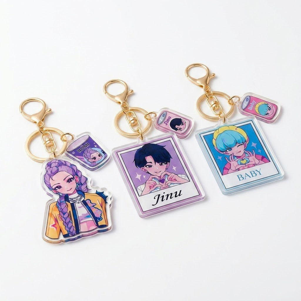K-Pop Demon Hunters "Snack Time" Acrylic Charm