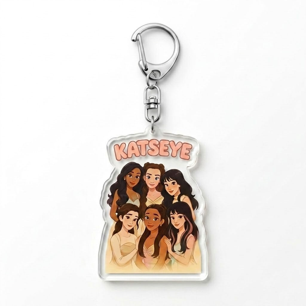 KATSEYE "Illustrated Dream" Keyring