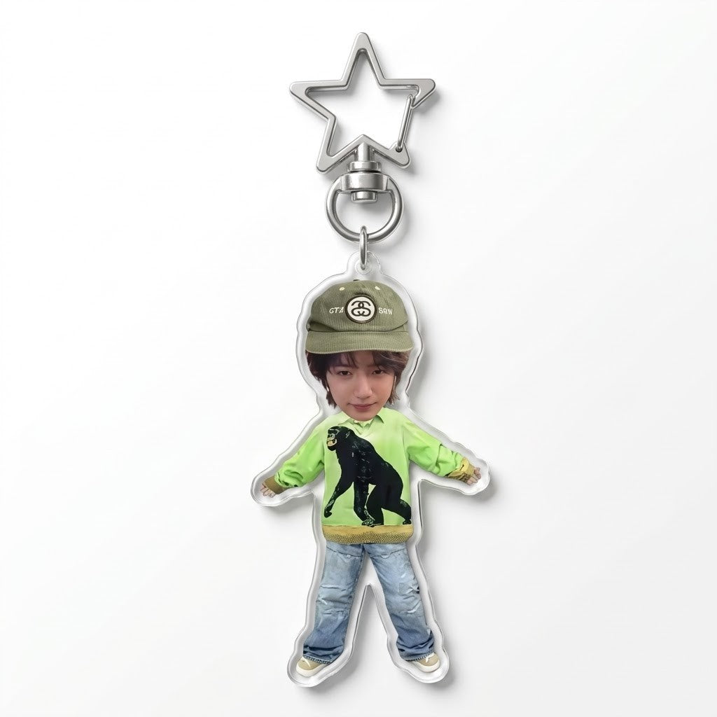CORTIS 360 Star Portrait Keyring