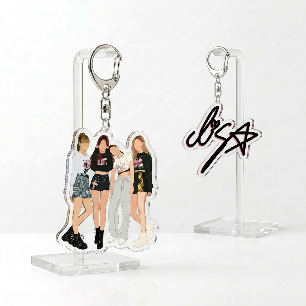 BLACKPINK Fanart & Signature Keychains