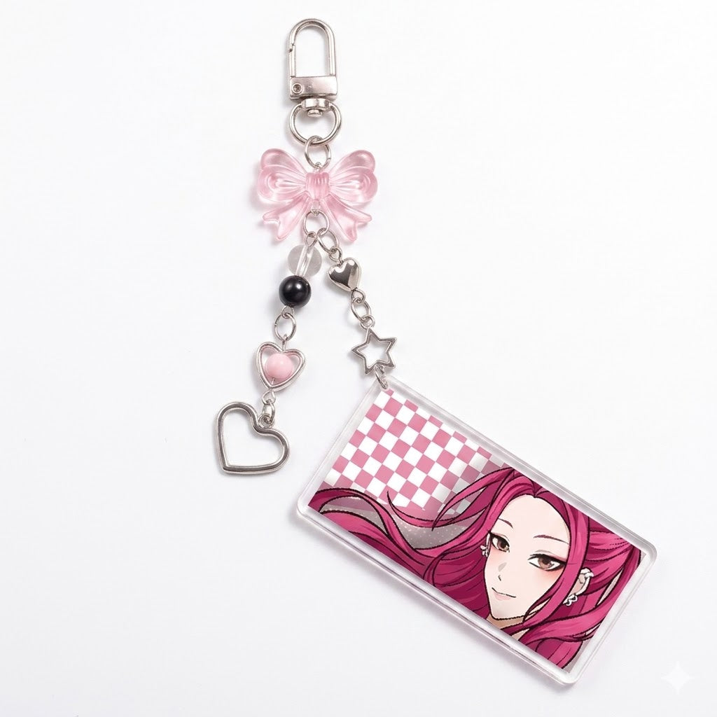 K-Pop Demon Hunters "Heart & Bow" Charm