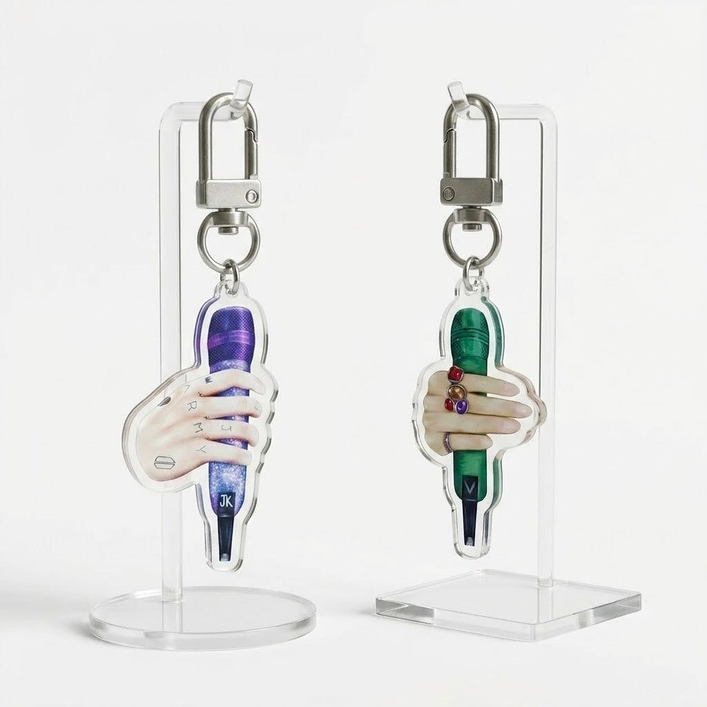 BTS "Voice of the Stage" Keychains