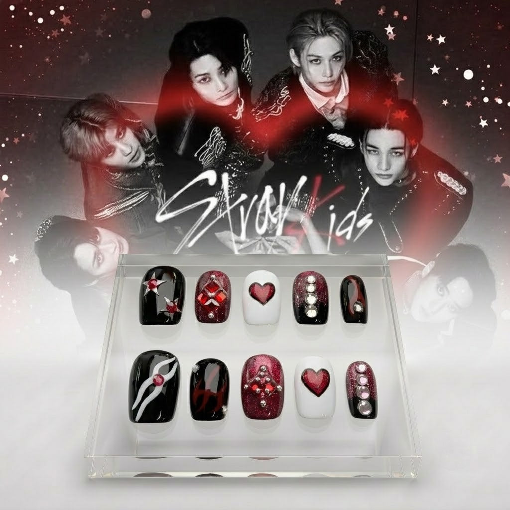 STRAY KIDS STAY Love Press-On Nails