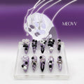 MEOVV Purple Feline Press-On Nails