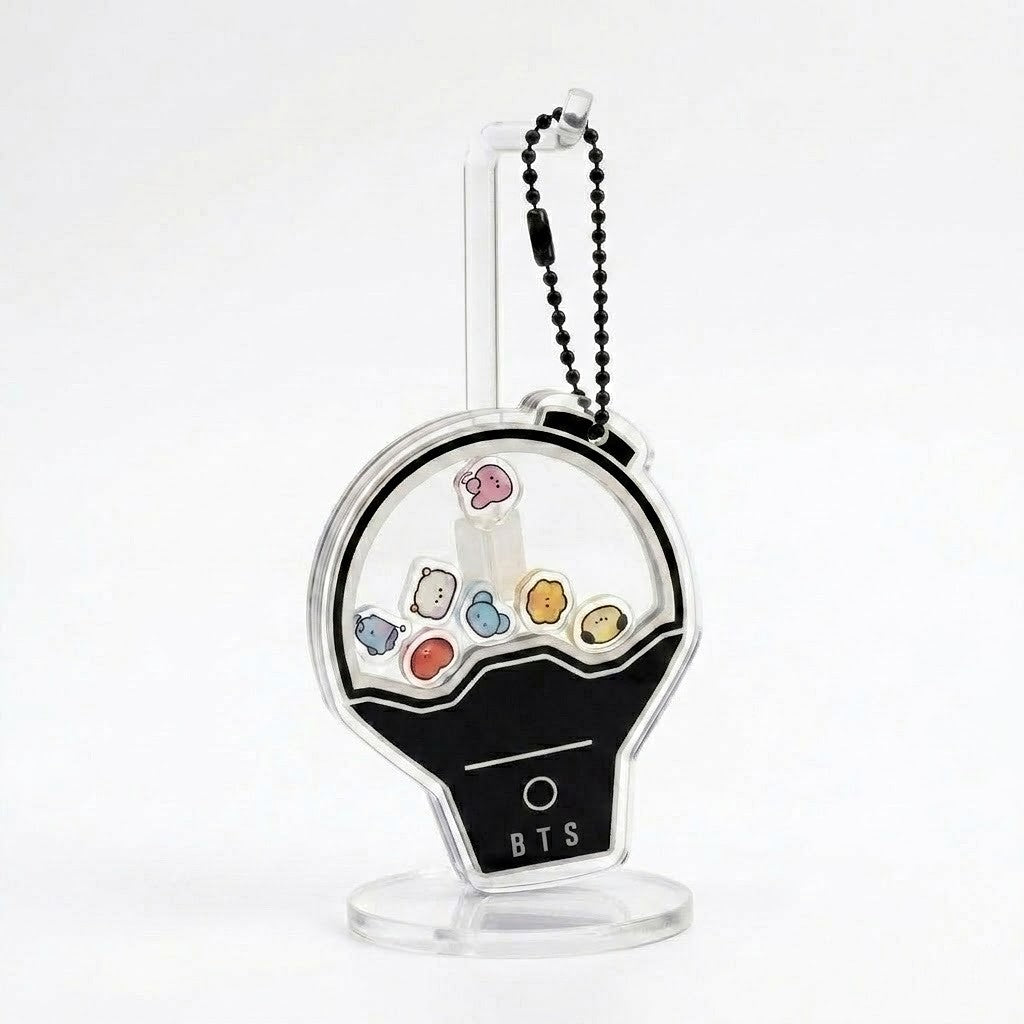 BTS "Micro Cosmos" BT21 Globe Keychain