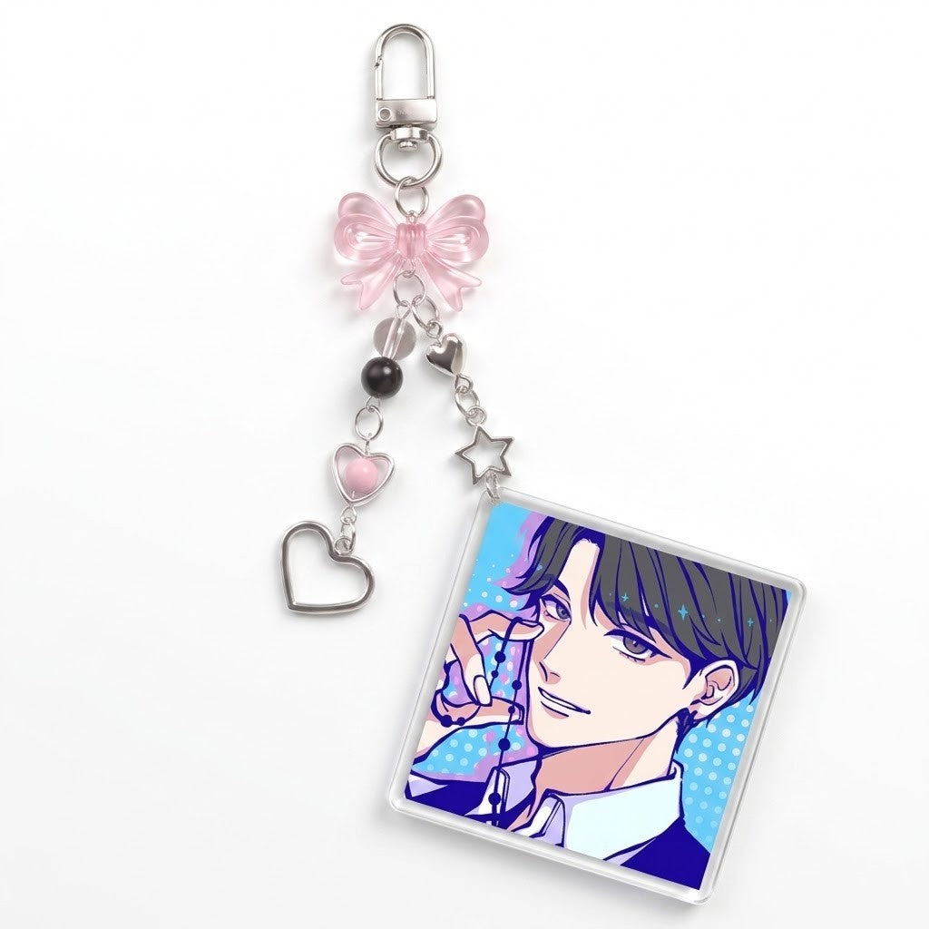 K-Pop Demon Hunters "Heart & Bow" Charm