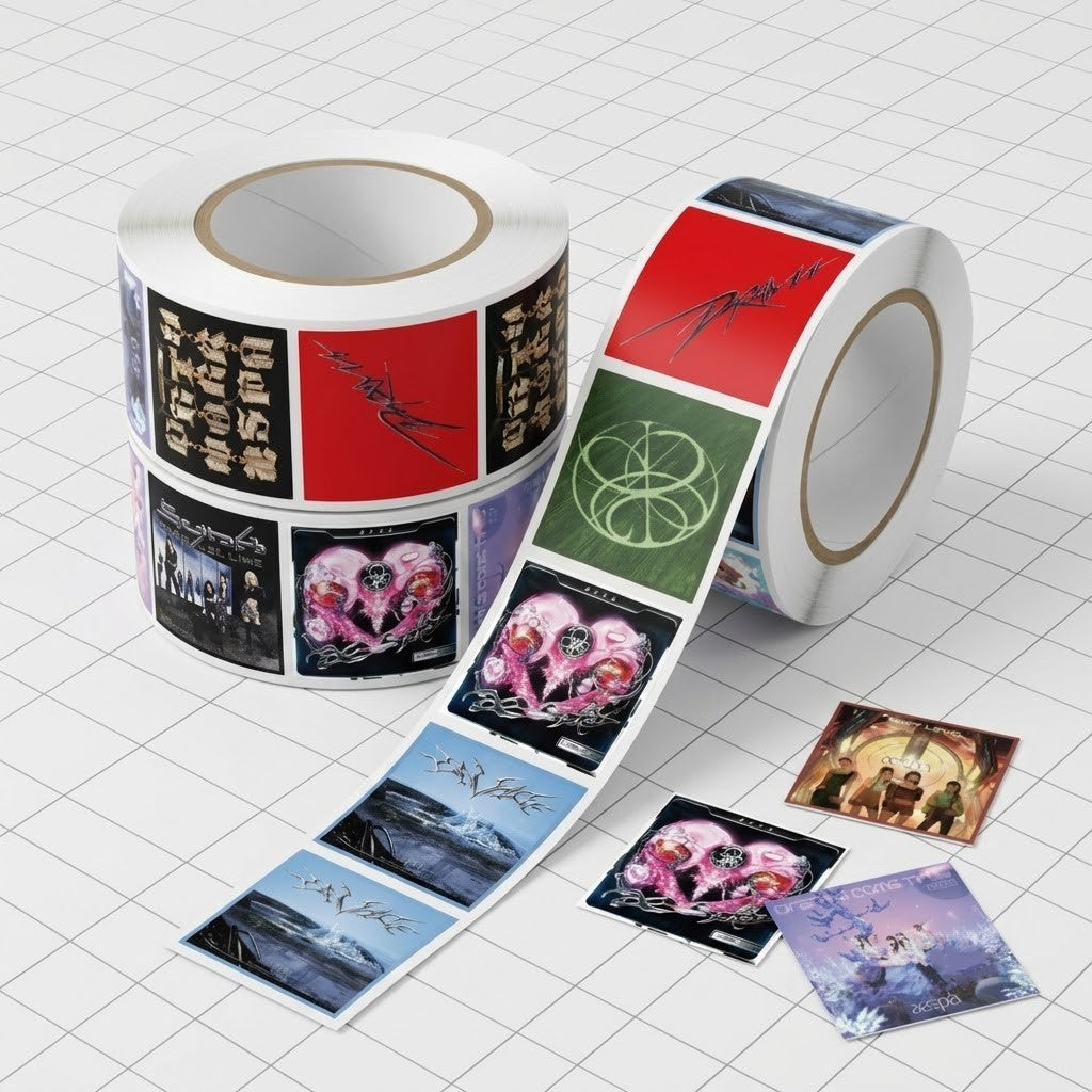 aespa Album Cover Art Sticker Roll