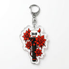 Girl Group Floral Lightstick Keychain
