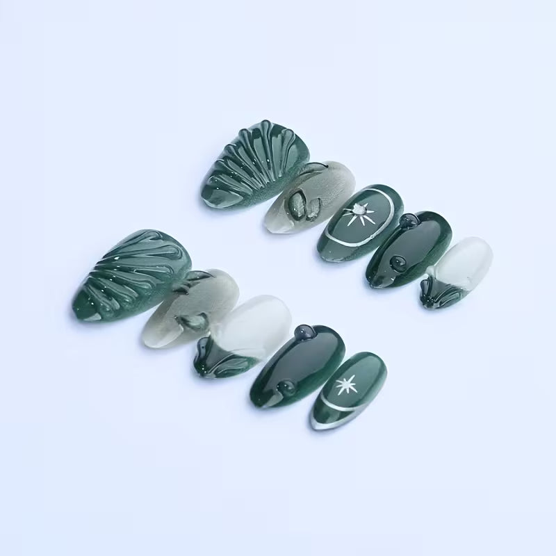 AESPA Lemonade Press-On Nails