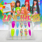UNCHILD Colorful Pop Press-On Nails