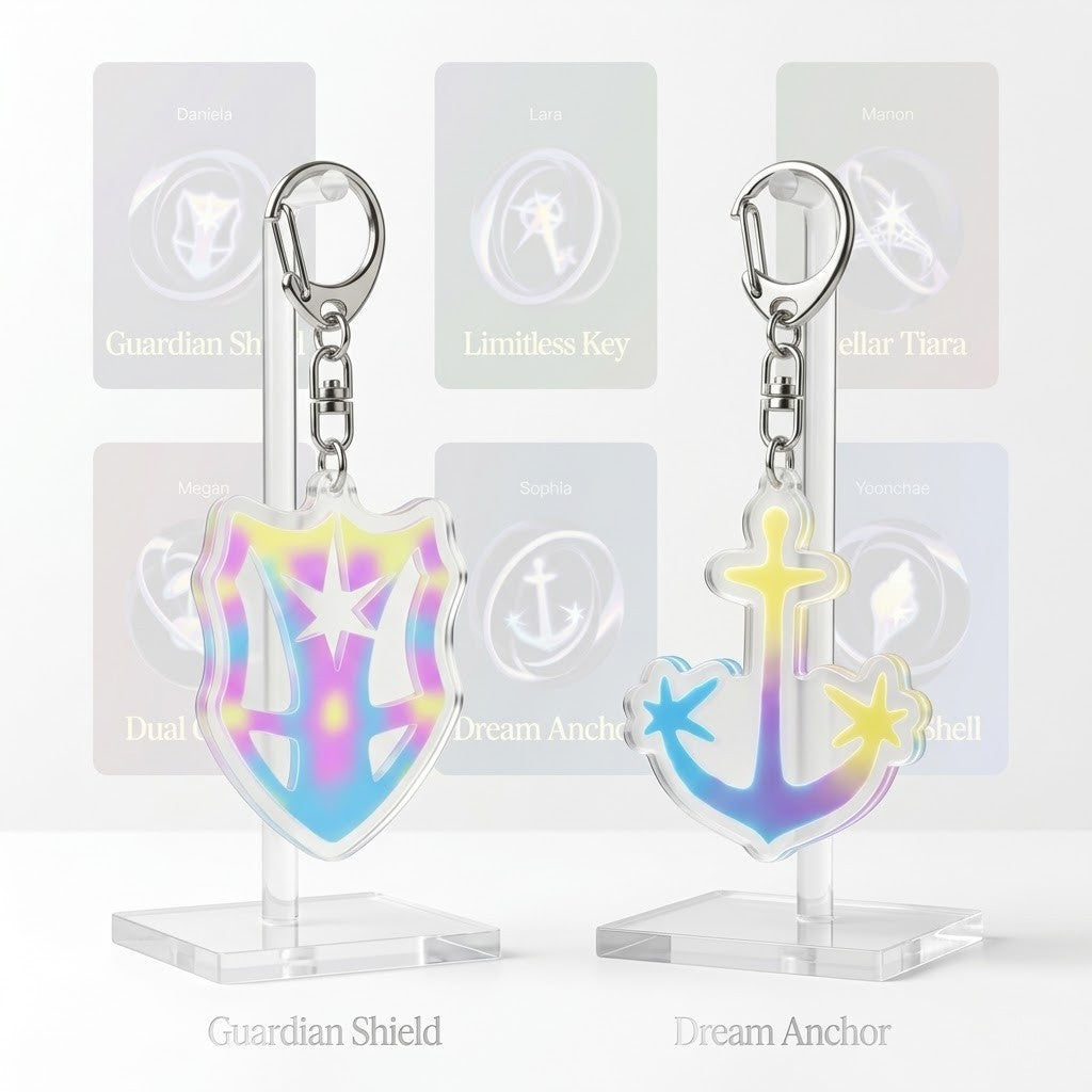KATSEYE "Dream Charms" Purse Charm
