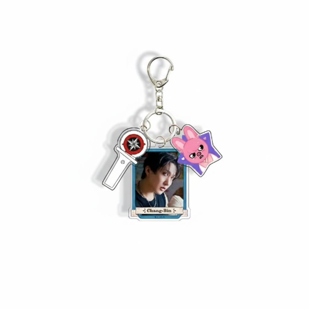 Stray Kids Lightstick Detail Charm
