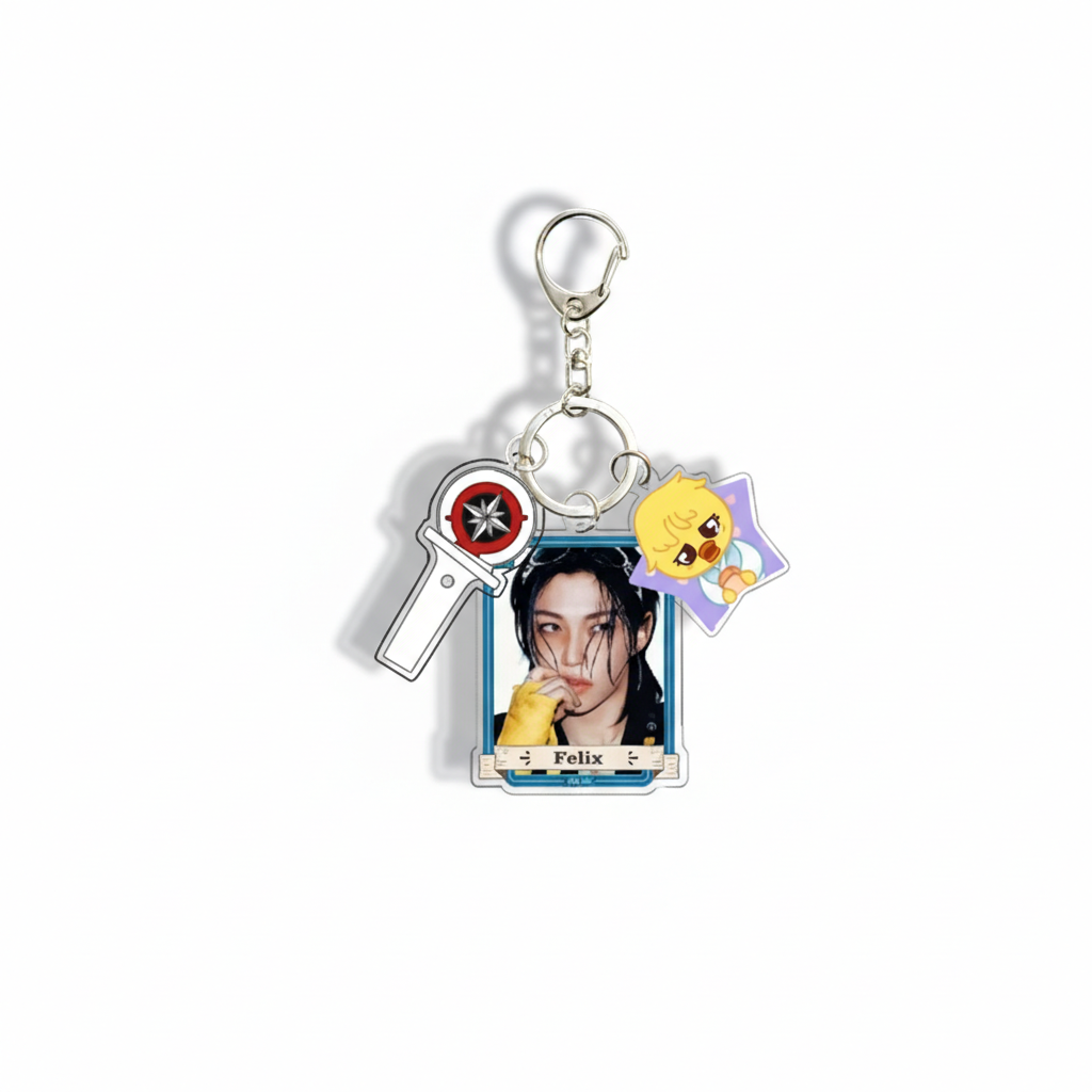 Stray Kids Lightstick Detail Charm