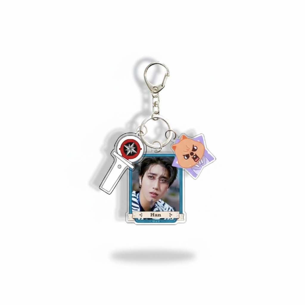 Stray Kids Lightstick Detail Charm