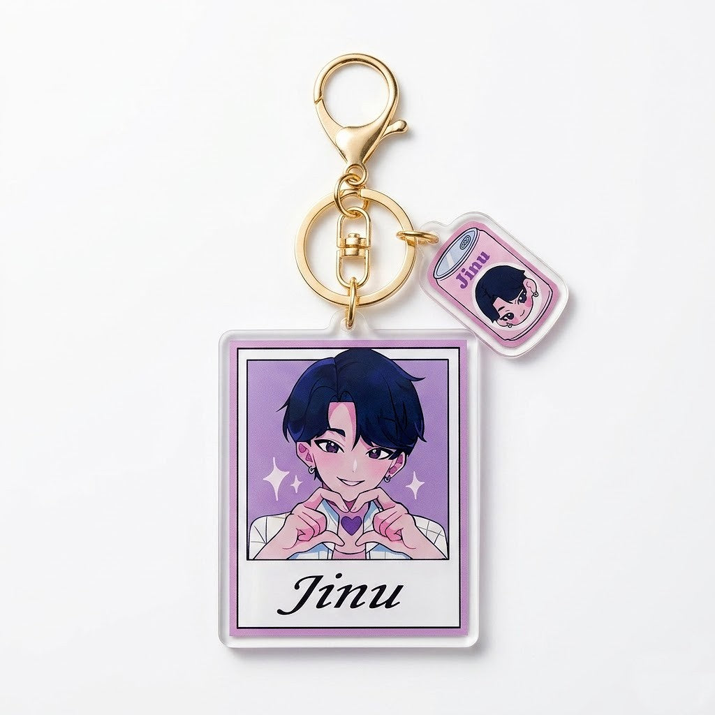 K-Pop Demon Hunters "Snack Time" Acrylic Charm