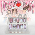 BLACKPINK x Selena Gomez Ice Cream Press-On Nails