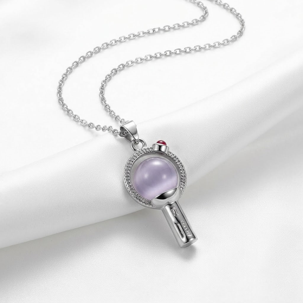 BTS "ARMY Bomb" Radiant Pendant Necklace