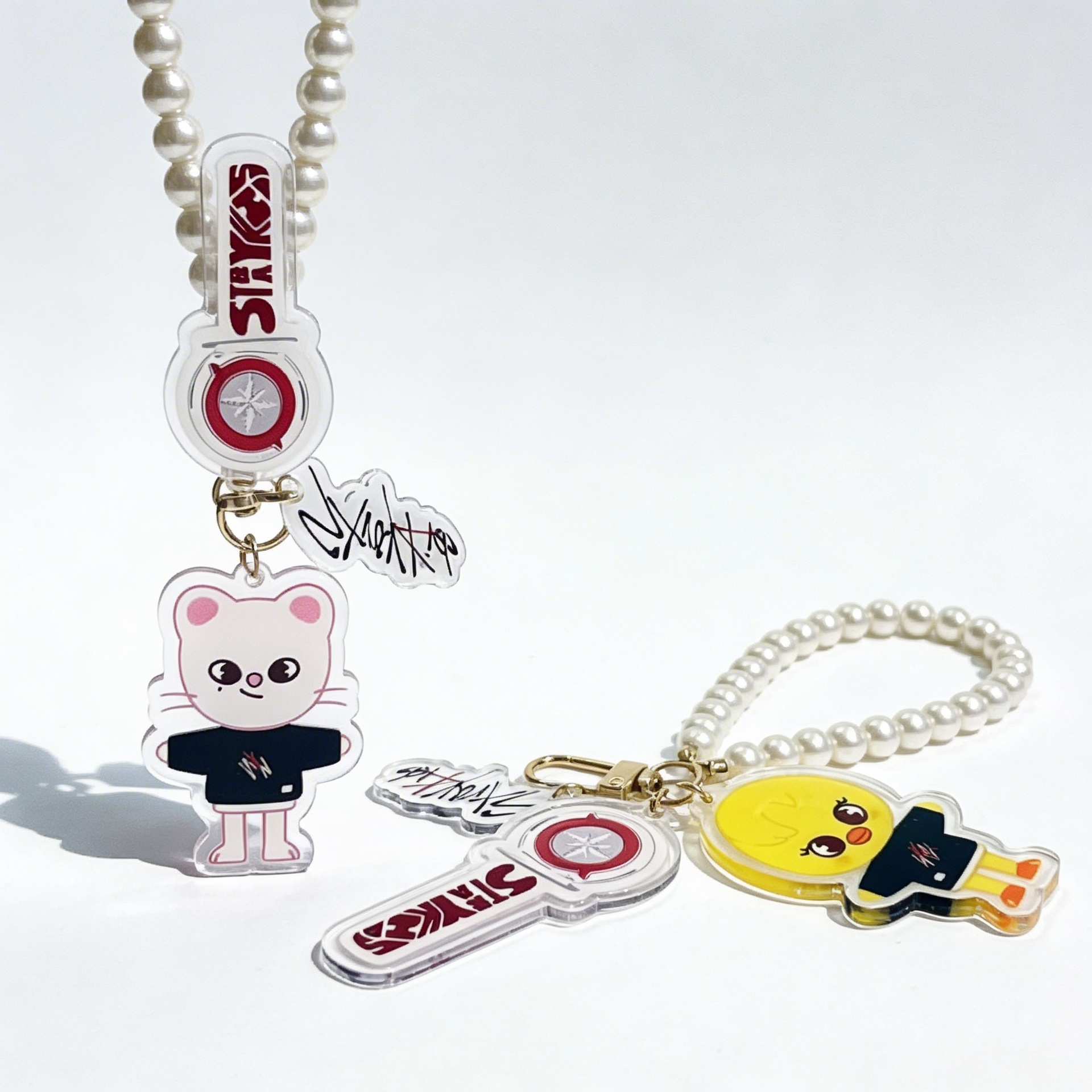 Stray Kids SKZOO Pearl Keychain