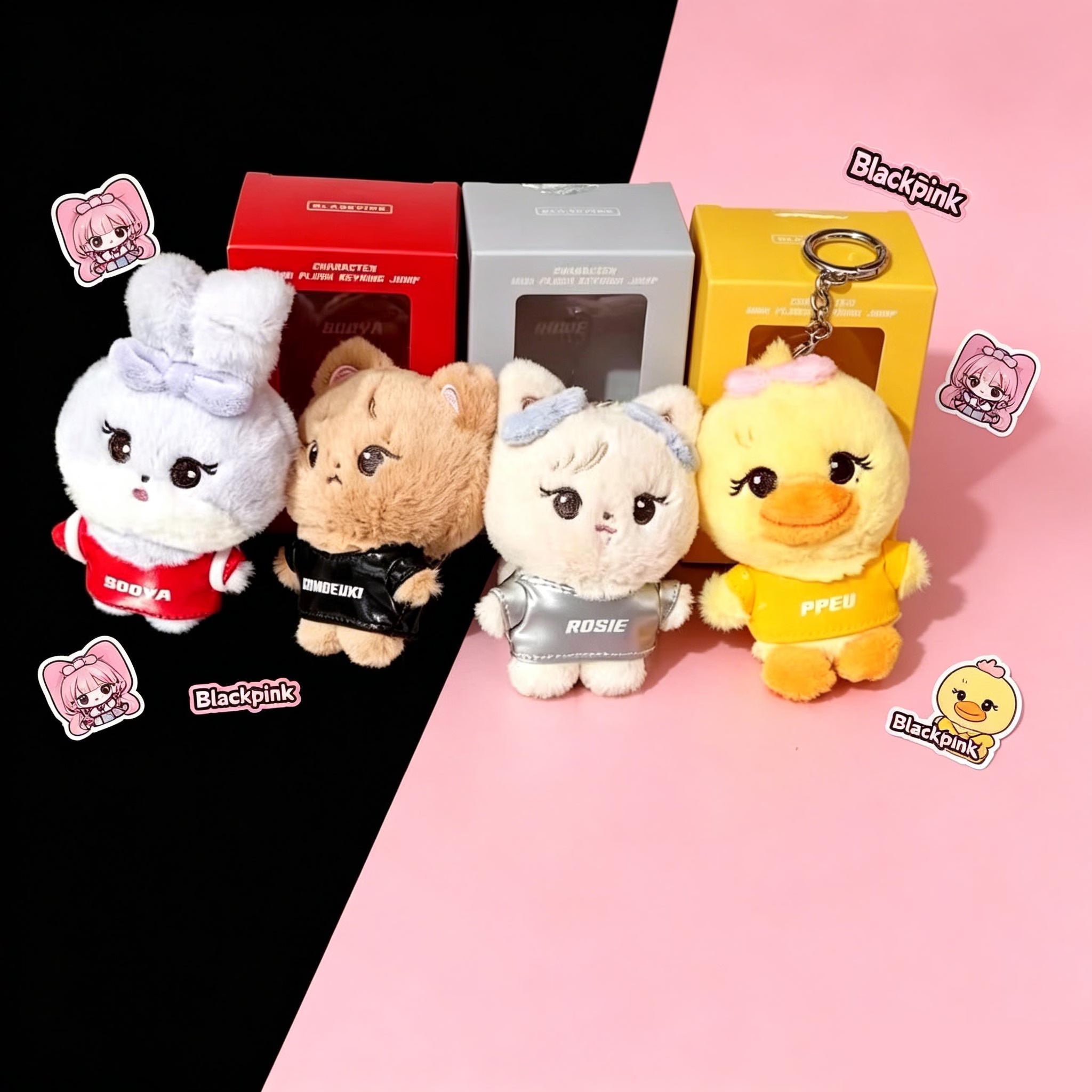 BLACKPINK "JUMP" MV Edition Character Plushies