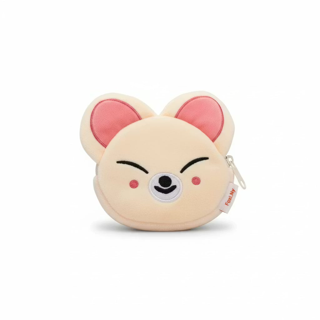 SKZOO Plush Zipper Pouch Set