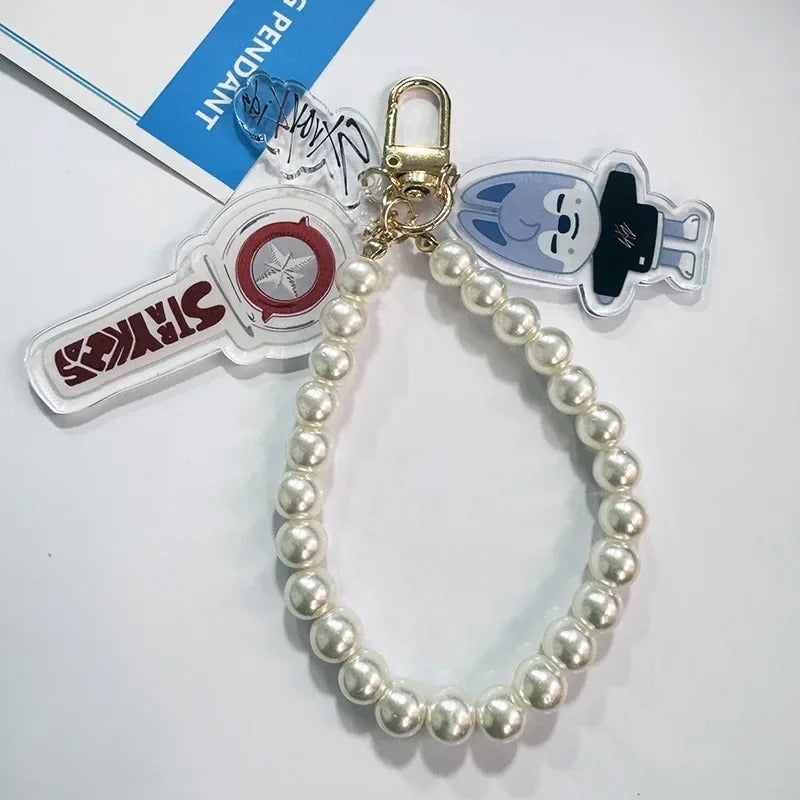 Stray Kids SKZOO Pearl Keychain