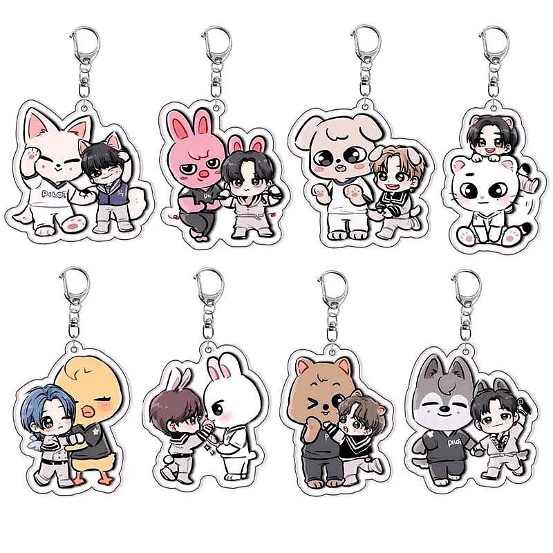 Stray Kids SKZOO Acrylic Keychain