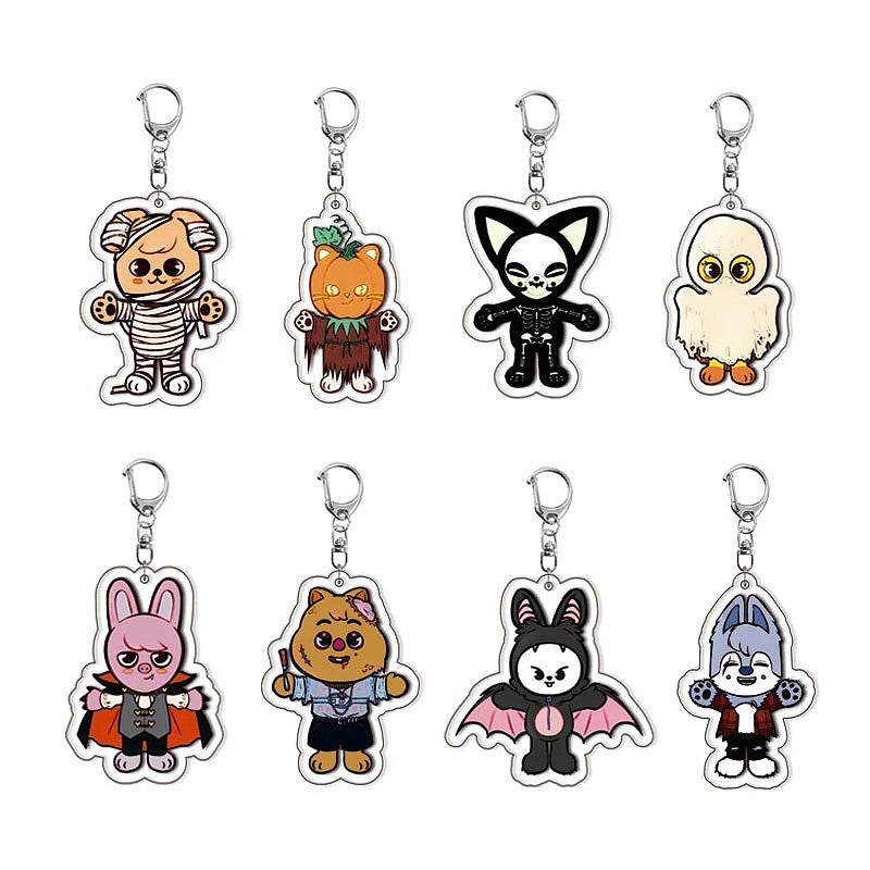 SKZOO Illustrated Character Charm Set