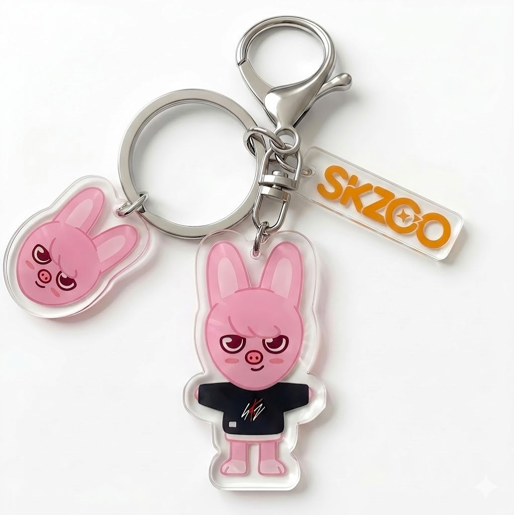 SKZOO Signature Triple Charm Pendant