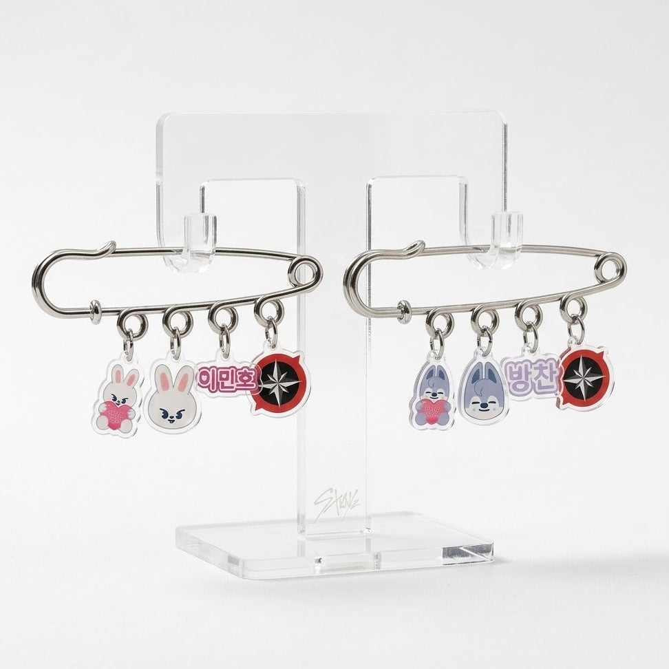 SKZOO Multi-Charm Identity Brooch