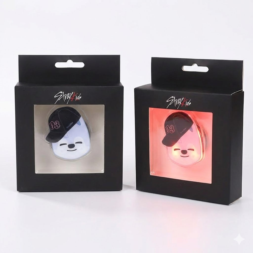 Stray Kids SKZOO Light-Up Acrylic Brooch