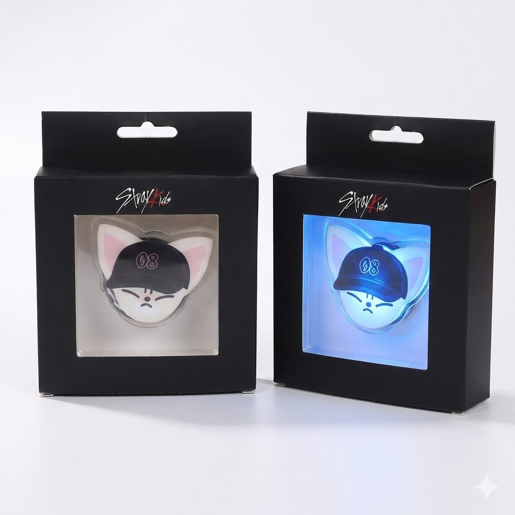 Stray Kids SKZOO Light-Up Acrylic Brooch