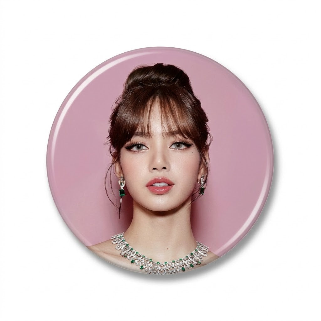 BLACKPINK Lisa 58mm Pin Badge