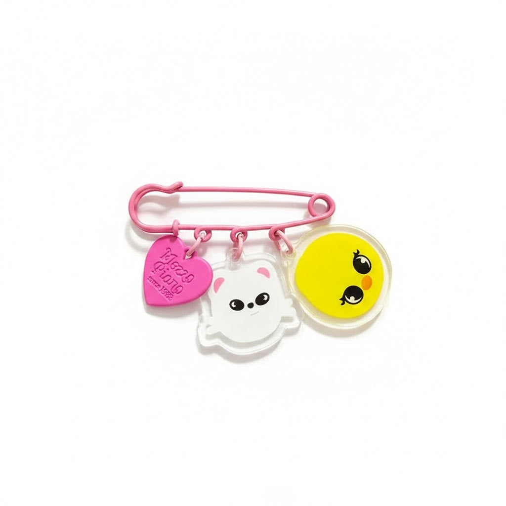 Stray Kids SKZOO Soulmate Duo Pin