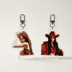 JENNIE Stage Portrait Acrylic Keyring