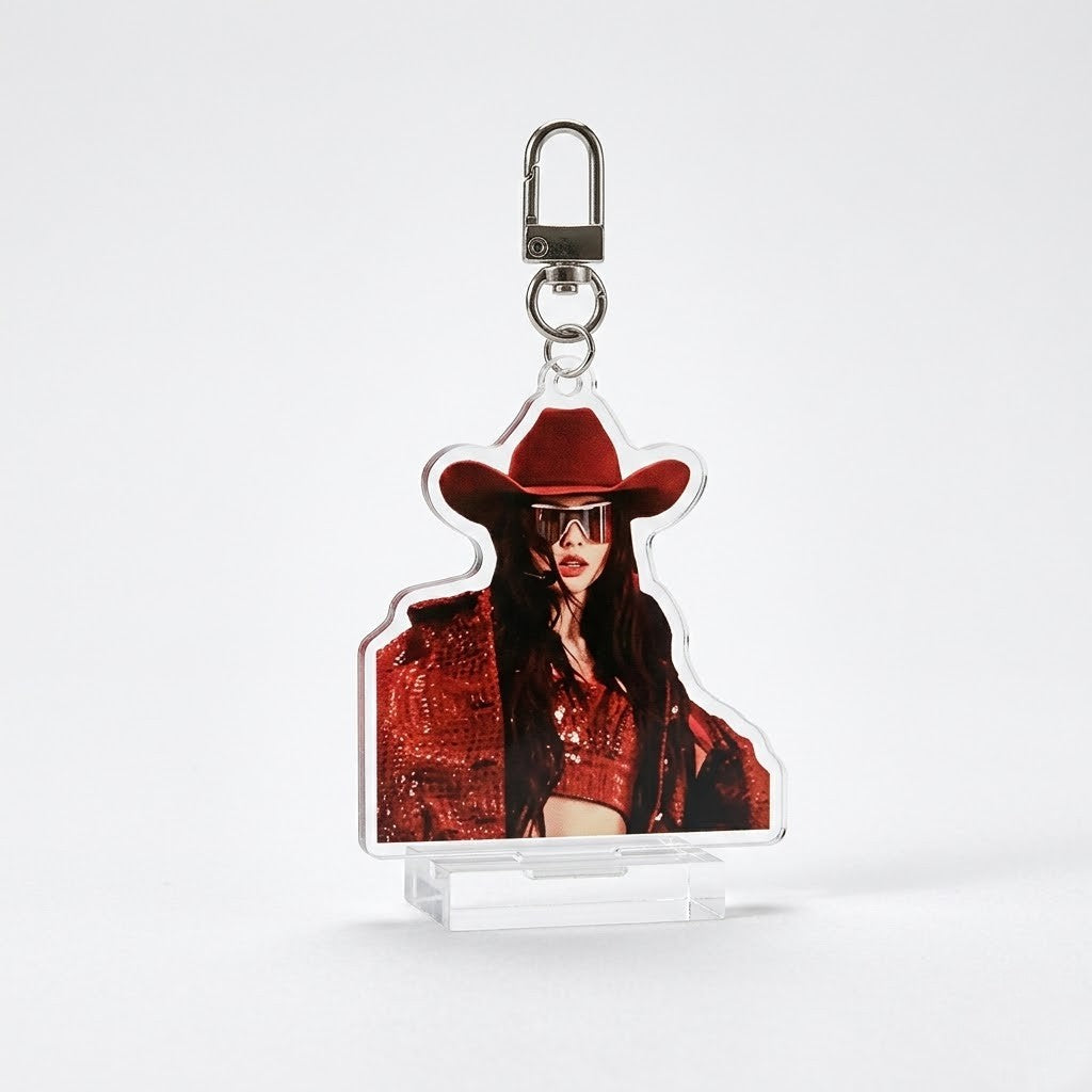 JENNIE Stage Portrait Acrylic Keyring