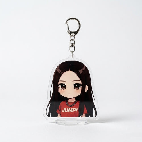 BLACKPINK JUMP Character Acrylic Keyring