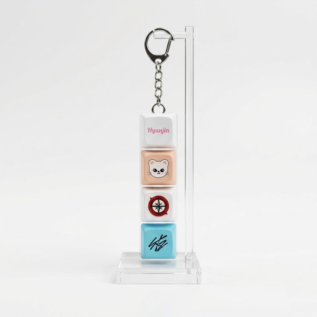 SKZOO Linear Keycap Pendant