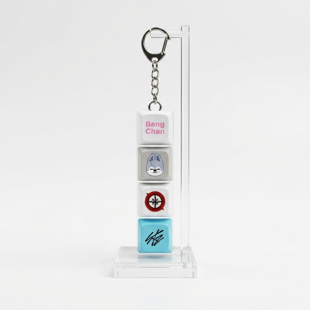 SKZOO Linear Keycap Pendant
