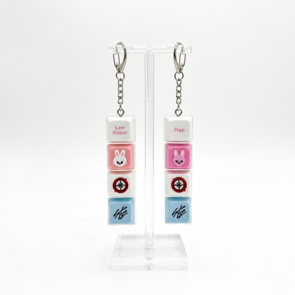 SKZOO Linear Keycap Pendant