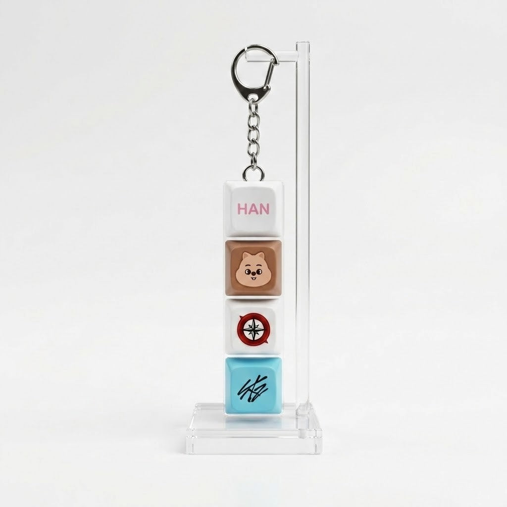 SKZOO Linear Keycap Pendant