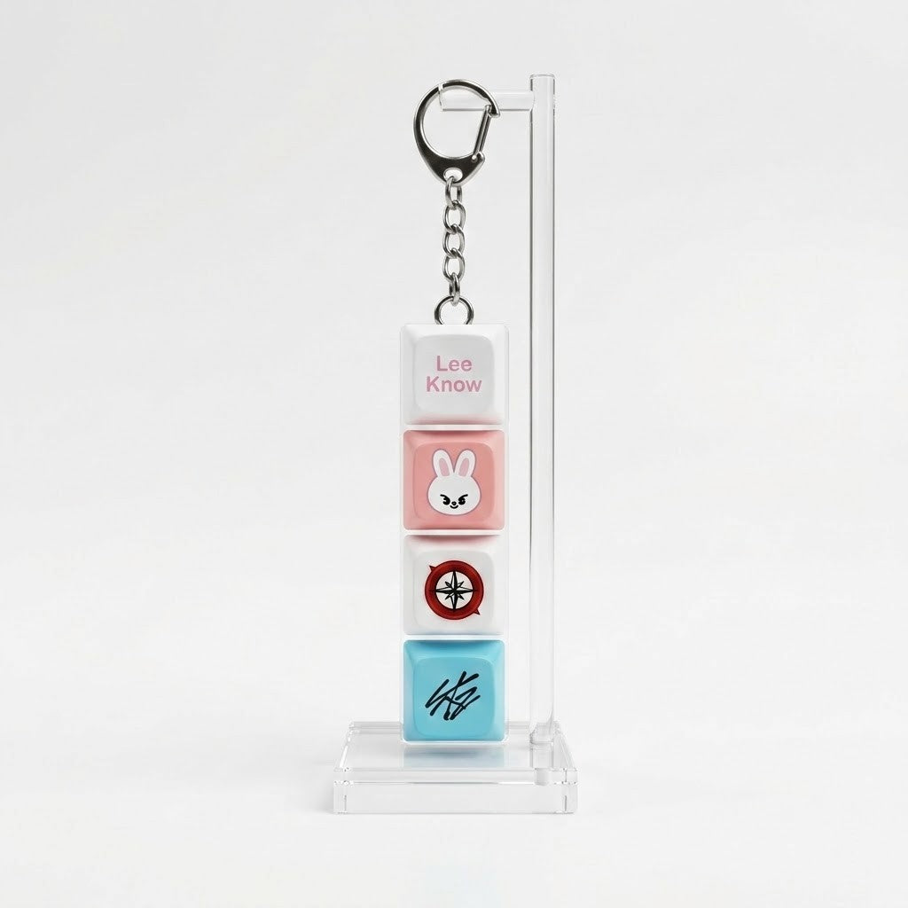 SKZOO Linear Keycap Pendant