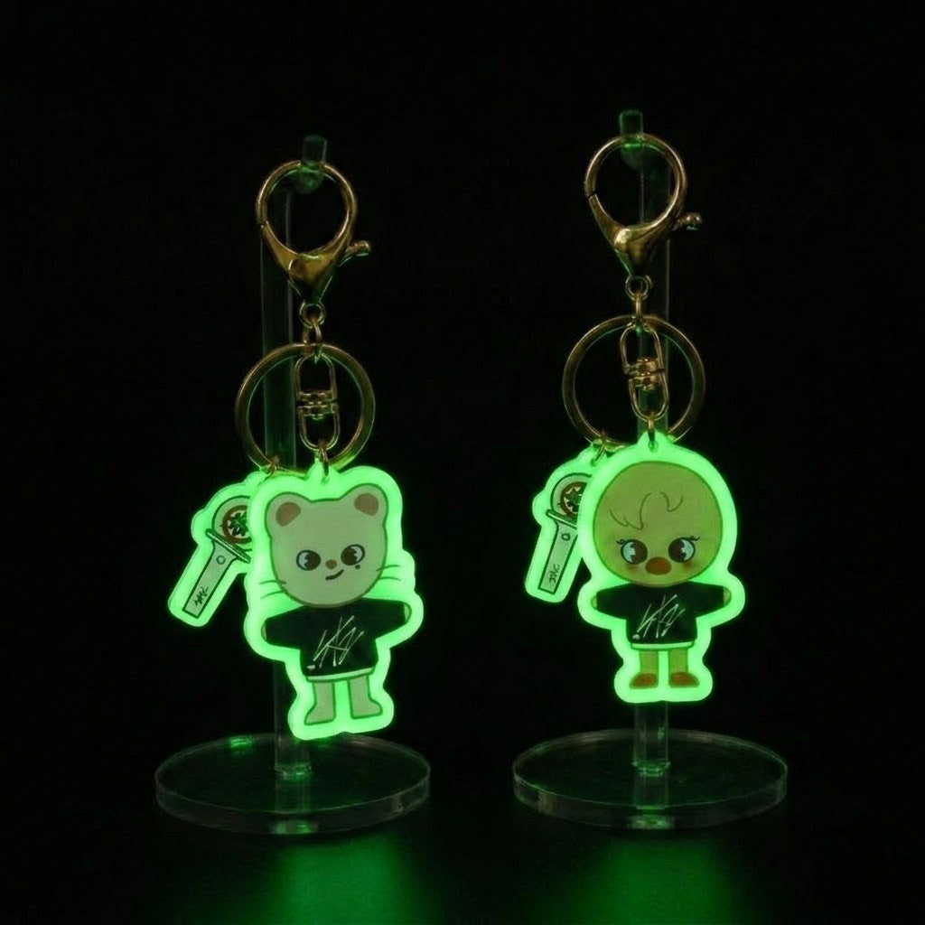 SKZOO Luminous Nachimbong Gold Keyring