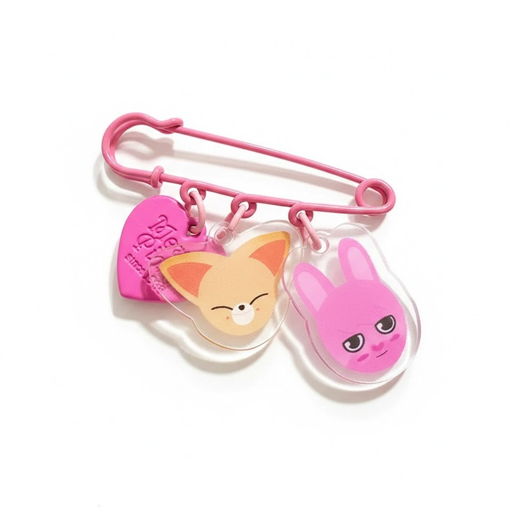 Stray Kids SKZOO Soulmate Duo Pin