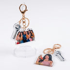 KATSEYE Signature Golden Logo Keyring