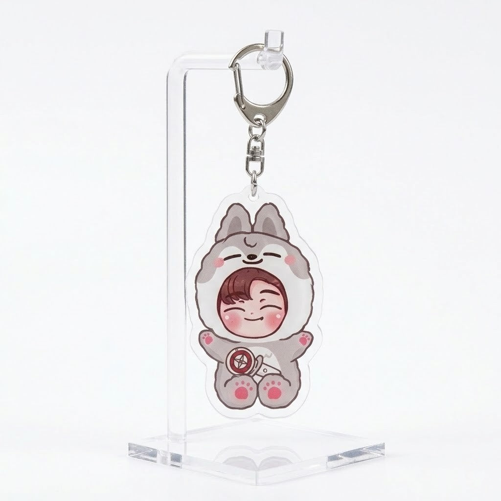 SKZOO Mascot Portrait Keyring