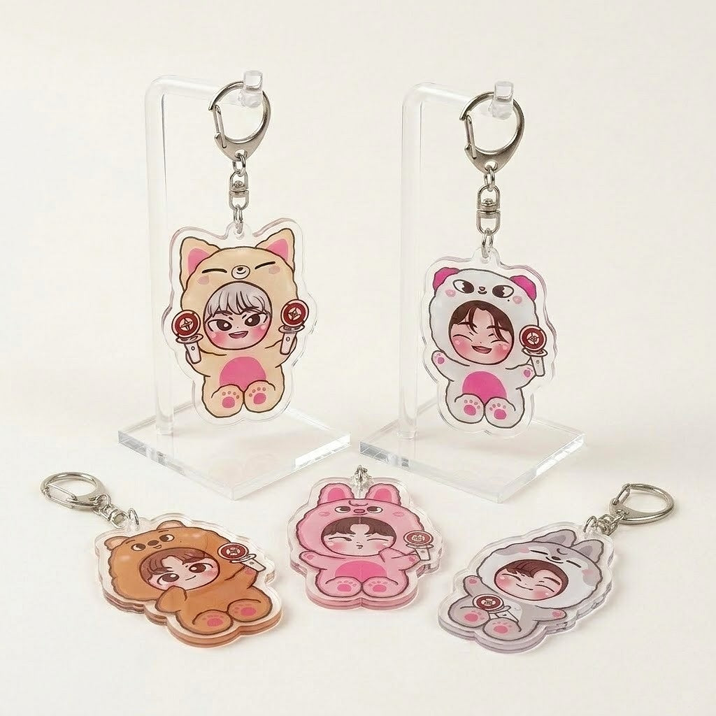 SKZOO Mascot Portrait Keyring