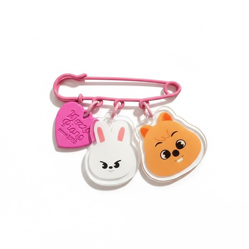 Stray Kids SKZOO Soulmate Duo Pin