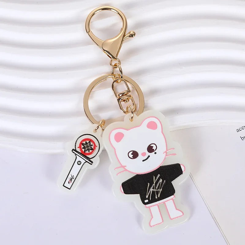 SKZOO Luminous Nachimbong Gold Keyring
