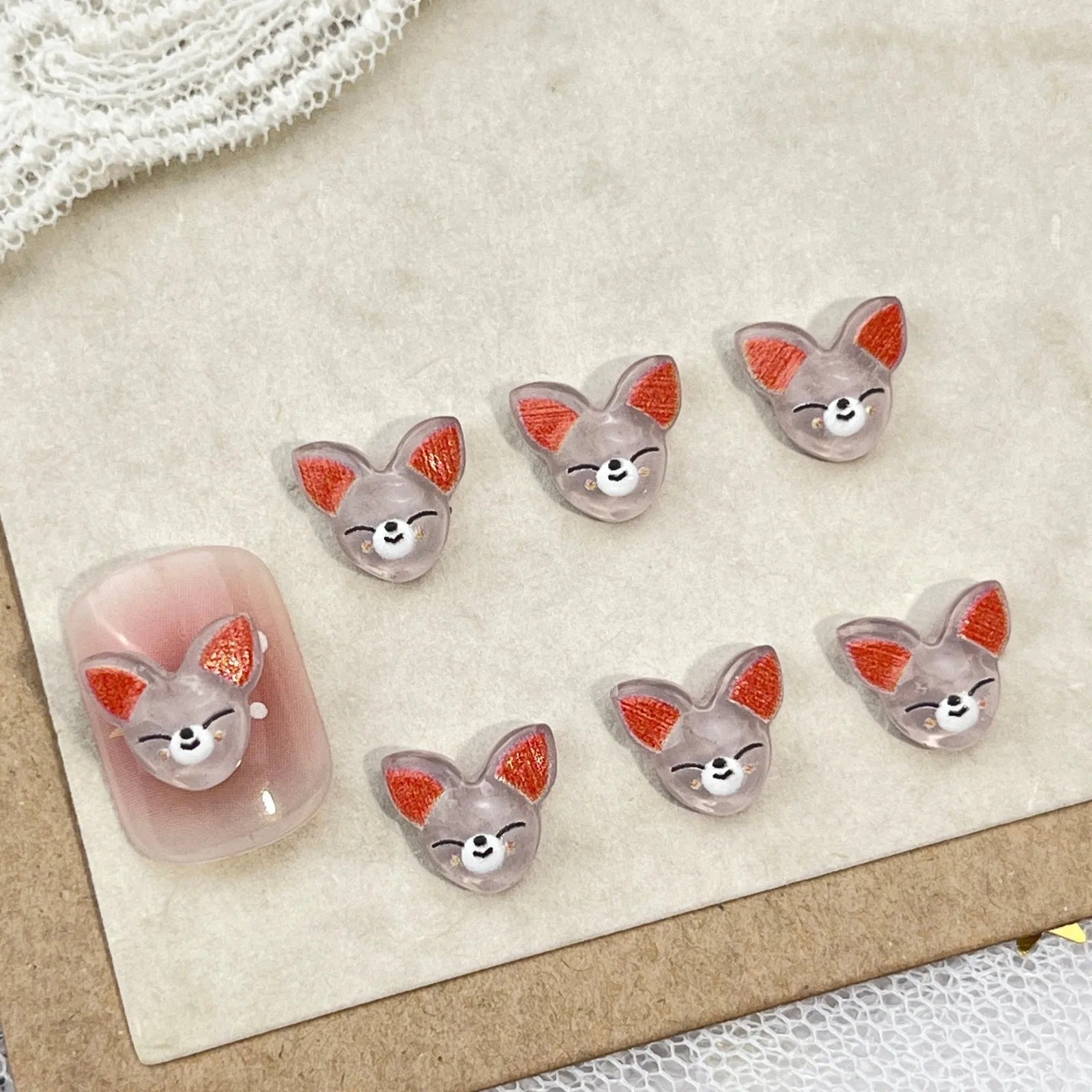 SKZOO 3D Luminous Nail Charms