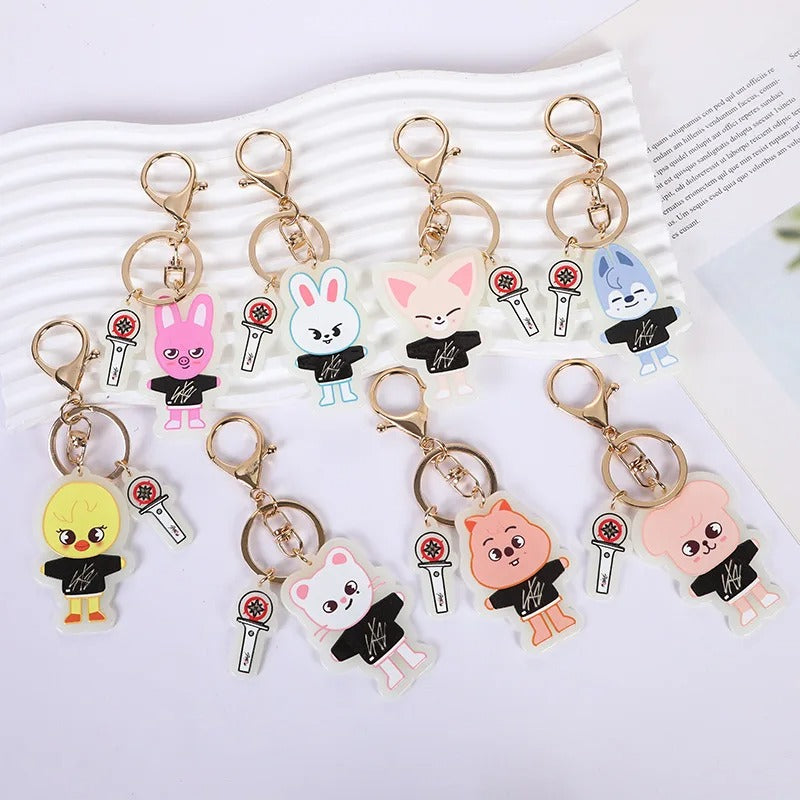 SKZOO Luminous Nachimbong Gold Keyring